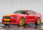 3D Carbon Boy Racer Mustang Body 4pc Kit - Unpainted (13-14 GT, V6)